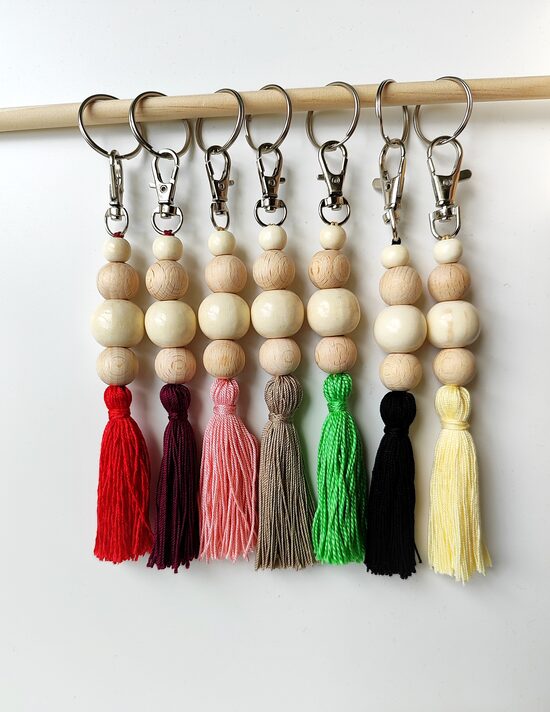 Tassel keychain