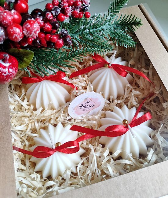 Adventes sveču dāvanu komplekts